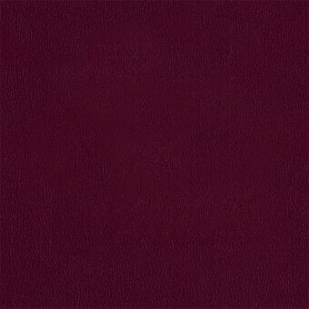 Burgundy leather texture with fine grain and mottled surface, displaying a matte finish; egoitaliano sample labeled silk, code 6535.